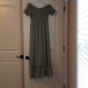 Ankle length dress